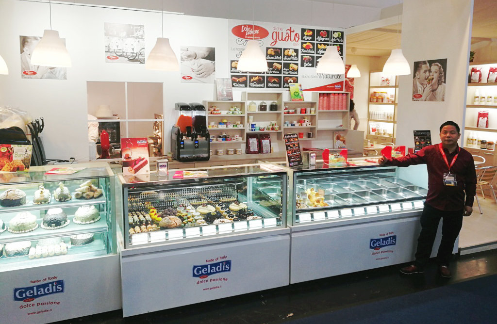 German IBA-XSFLG's Gelato Display Case