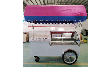 Gelato Ice Cream cart B4-2000 / Ready for Europe