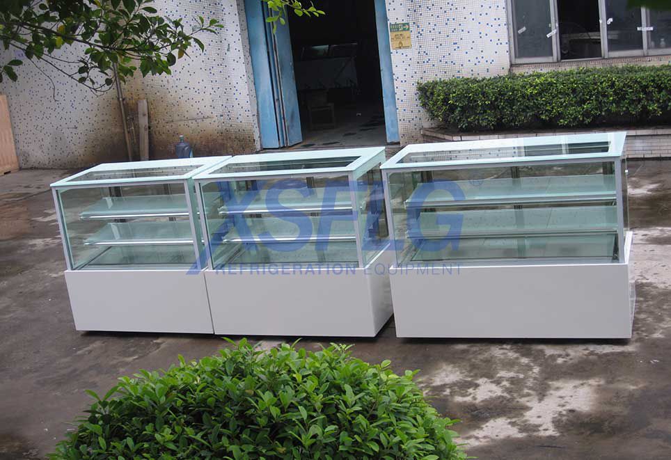 Cake Display Fridge-Square Glass ZJ-Serials