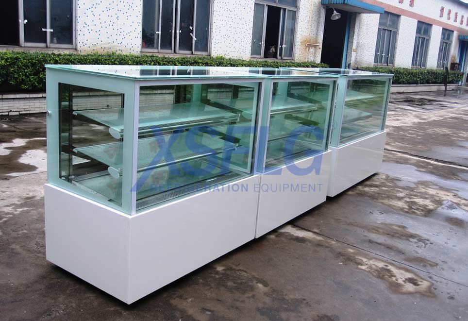 Cake Display Fridge-Square Glass ZJ-Serials